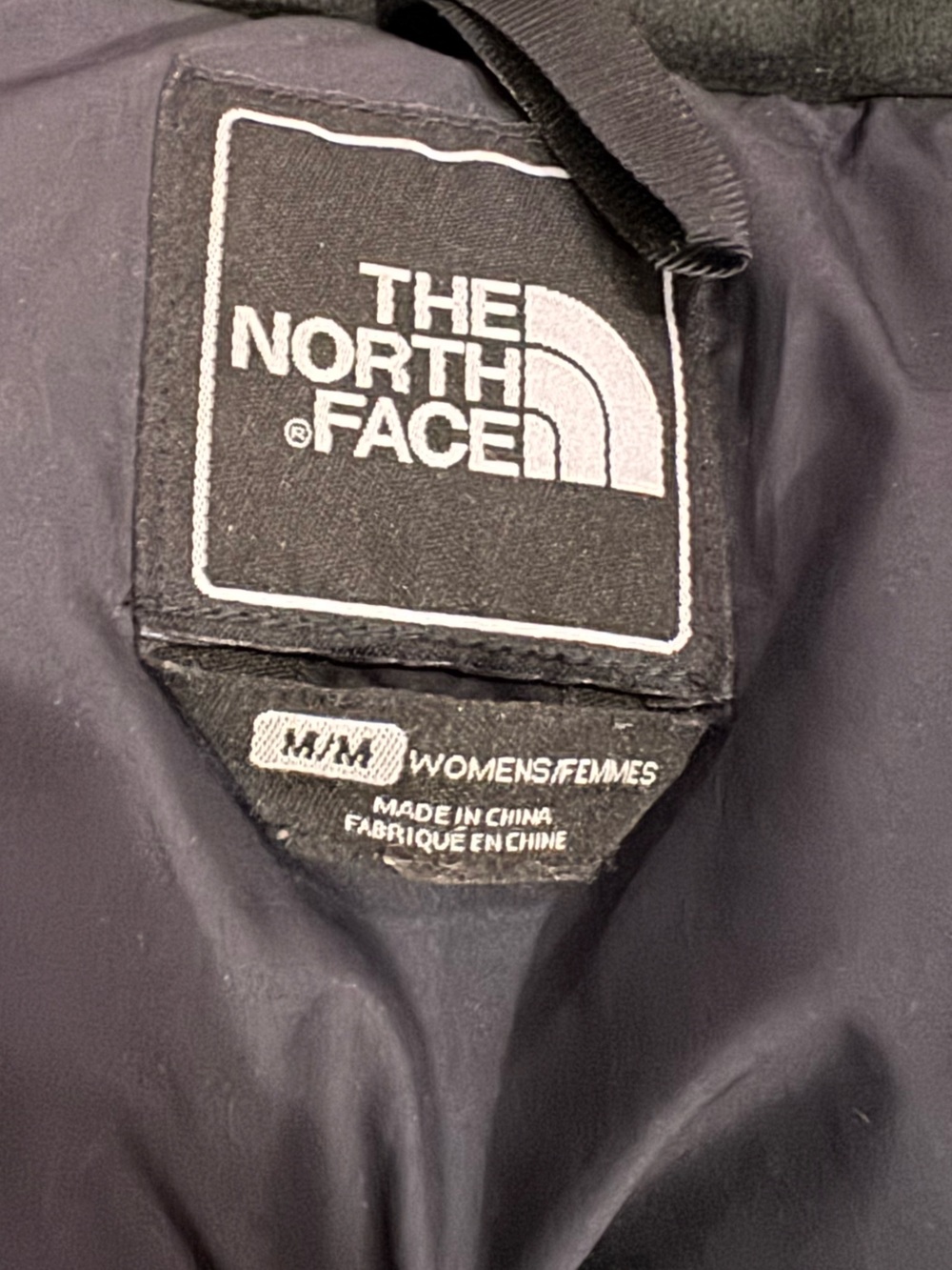 VINTAGE The North Face Women’s Black Nupste Vest 700 Fill - size medium - Picture 5 of 11
